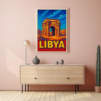 Libya Ancient Ruins Poster