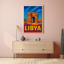 Libya Ancient Ruins Poster