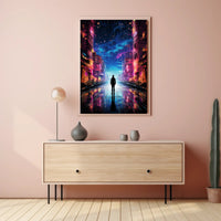 Neon City Dreams Poster
