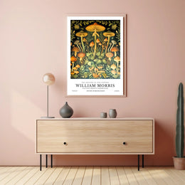 William Morris Cotton Prints Exhibition Poster