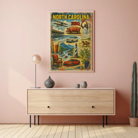North Carolina Highlights Poster
