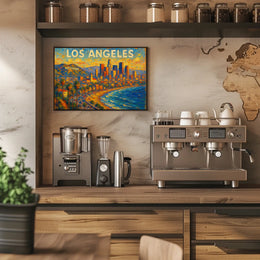 Los Angeles Skyline Poster