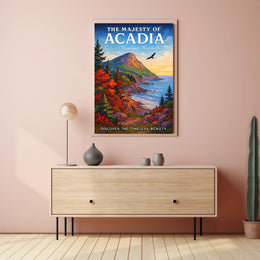 The Majesty of Acadia Poster