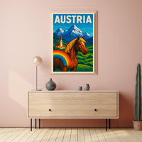 Austria A Vibrant Landscape Poster