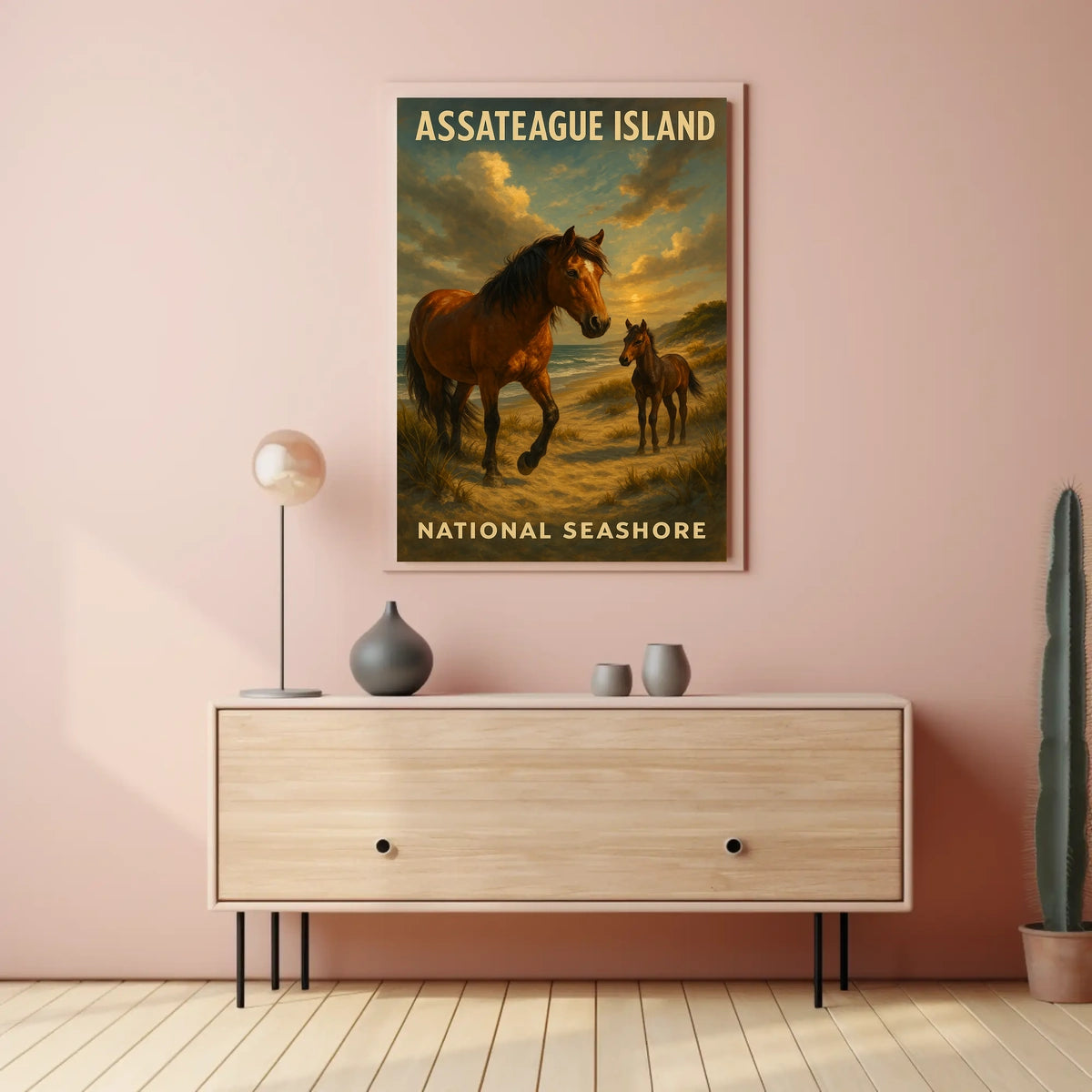 Assateague Island National Seashore Poster
