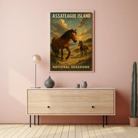 Assateague Island National Seashore Poster