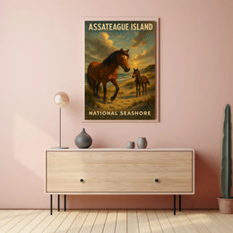Assateague Island National Seashore Poster