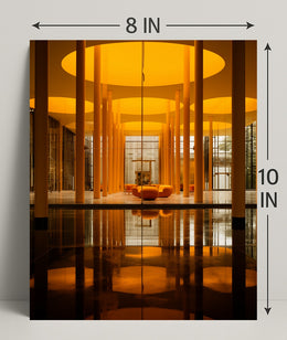 Modern Architectural Elegance Modern Poster