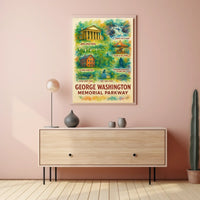 George Washington Memorial Parkway Poster