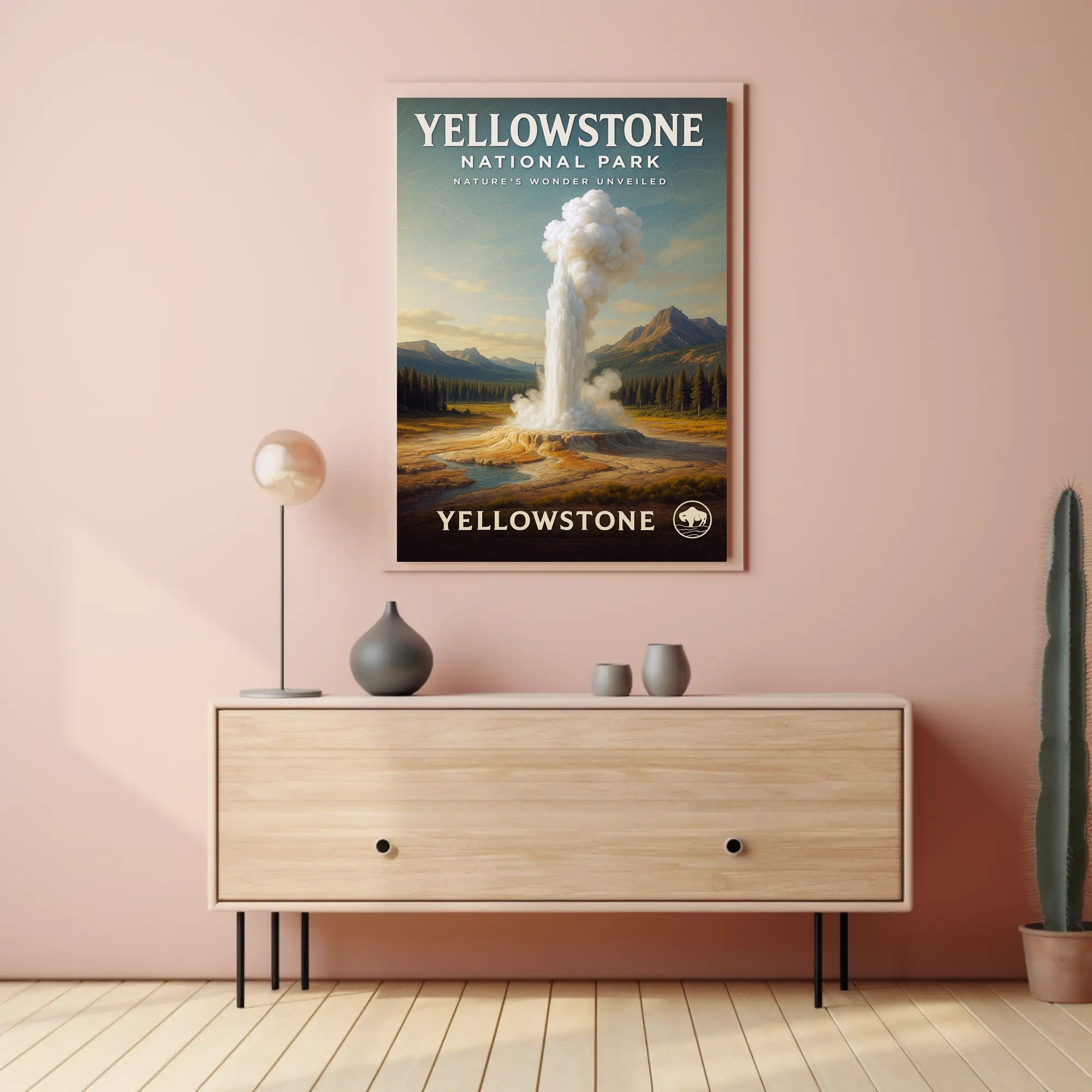 Yellowstone National Park Poster PosterGoat