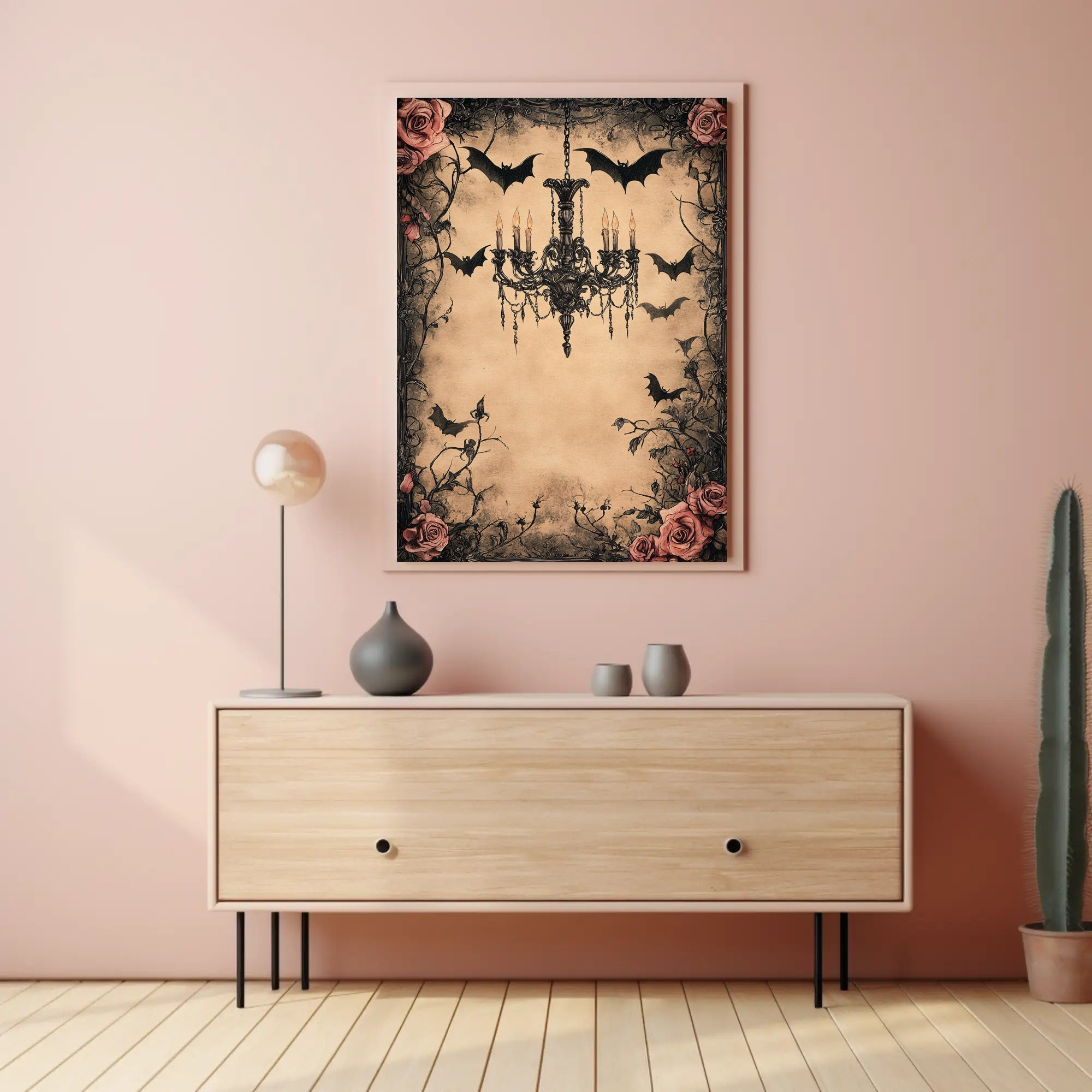 Gothic Elegance Poster