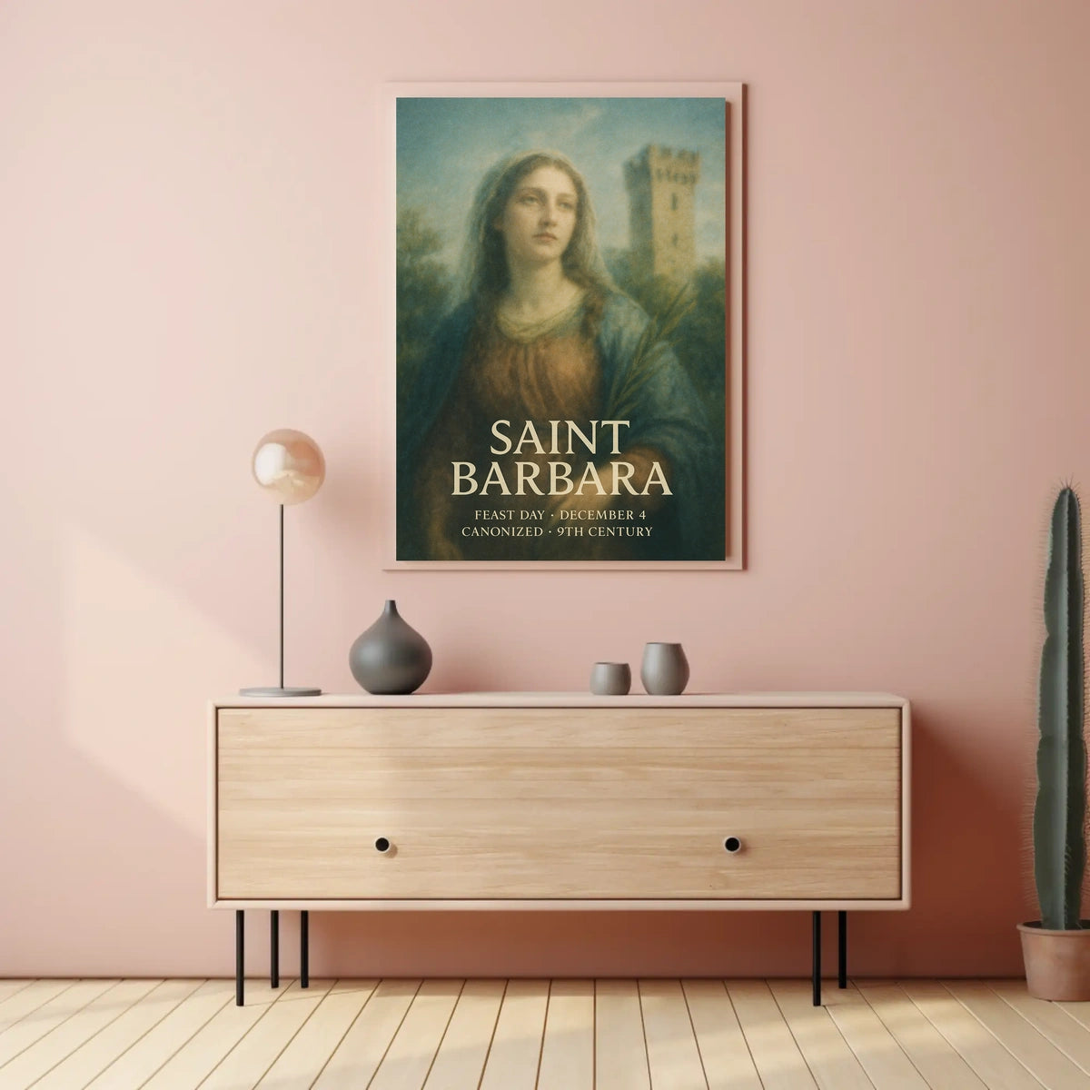 Saint Barbara Poster