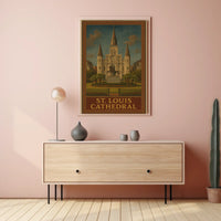 St. Louis Cathedral Poster