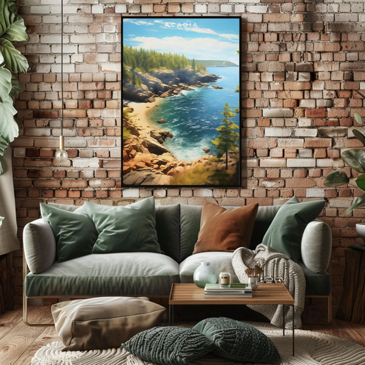 Acadia National Park Poster