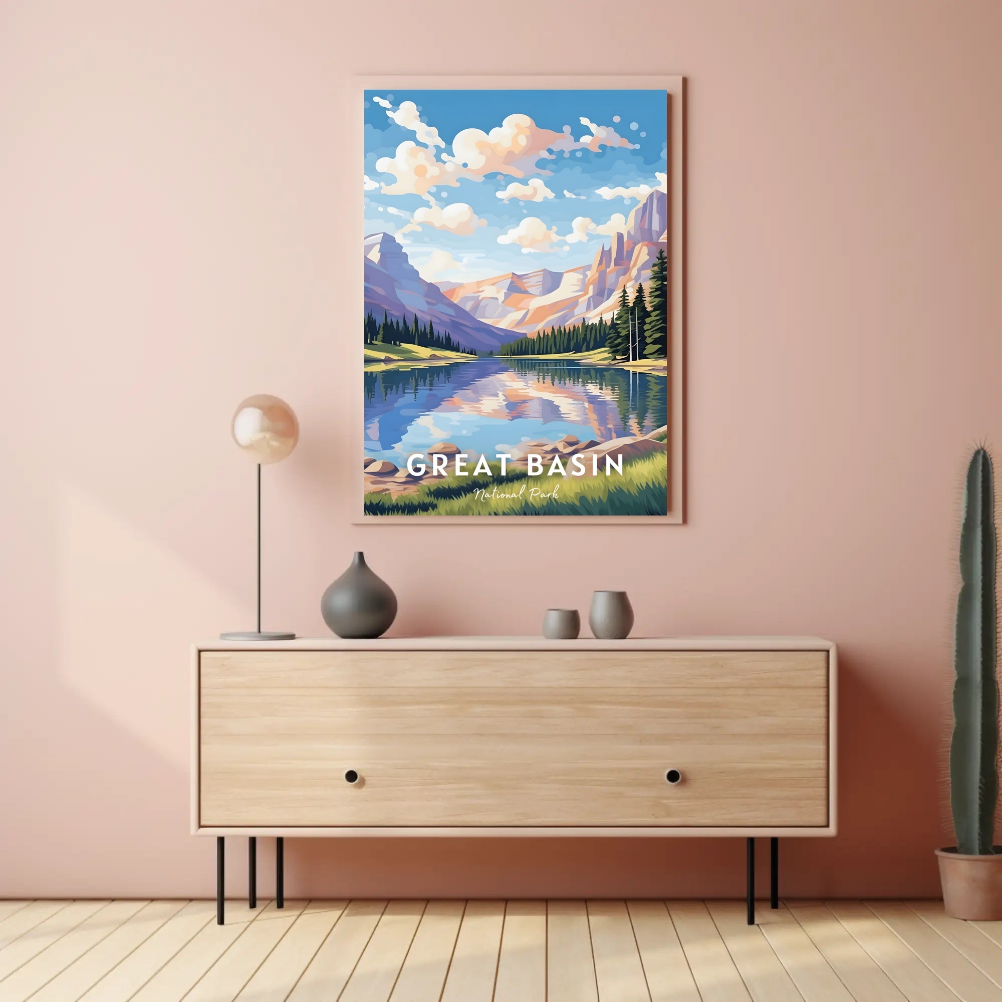 Great Basin National Park Travel Poster