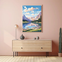 Great Basin National Park Travel Poster
