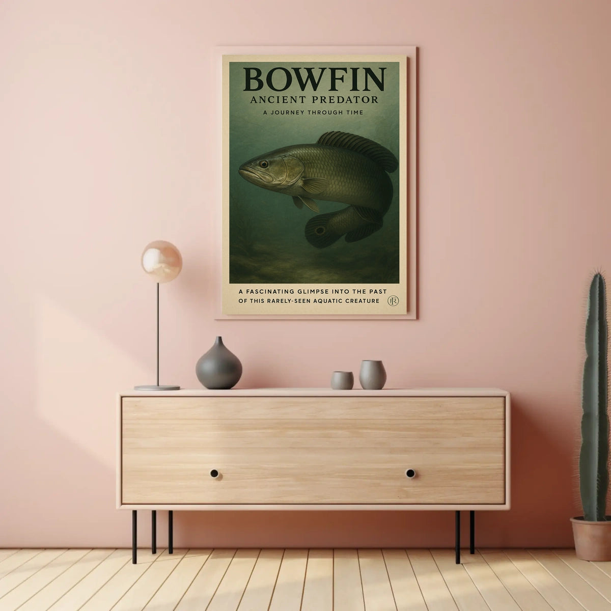 Bowfin Ancient Predator Poster
