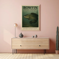 Bowfin Ancient Predator Poster