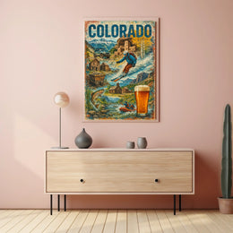 Explore Colorado Adventures Poster