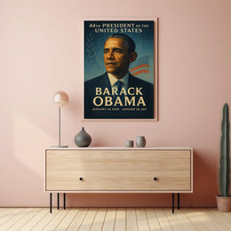 Barack Obama 44th President Legacy Historical or Presidential Poster
