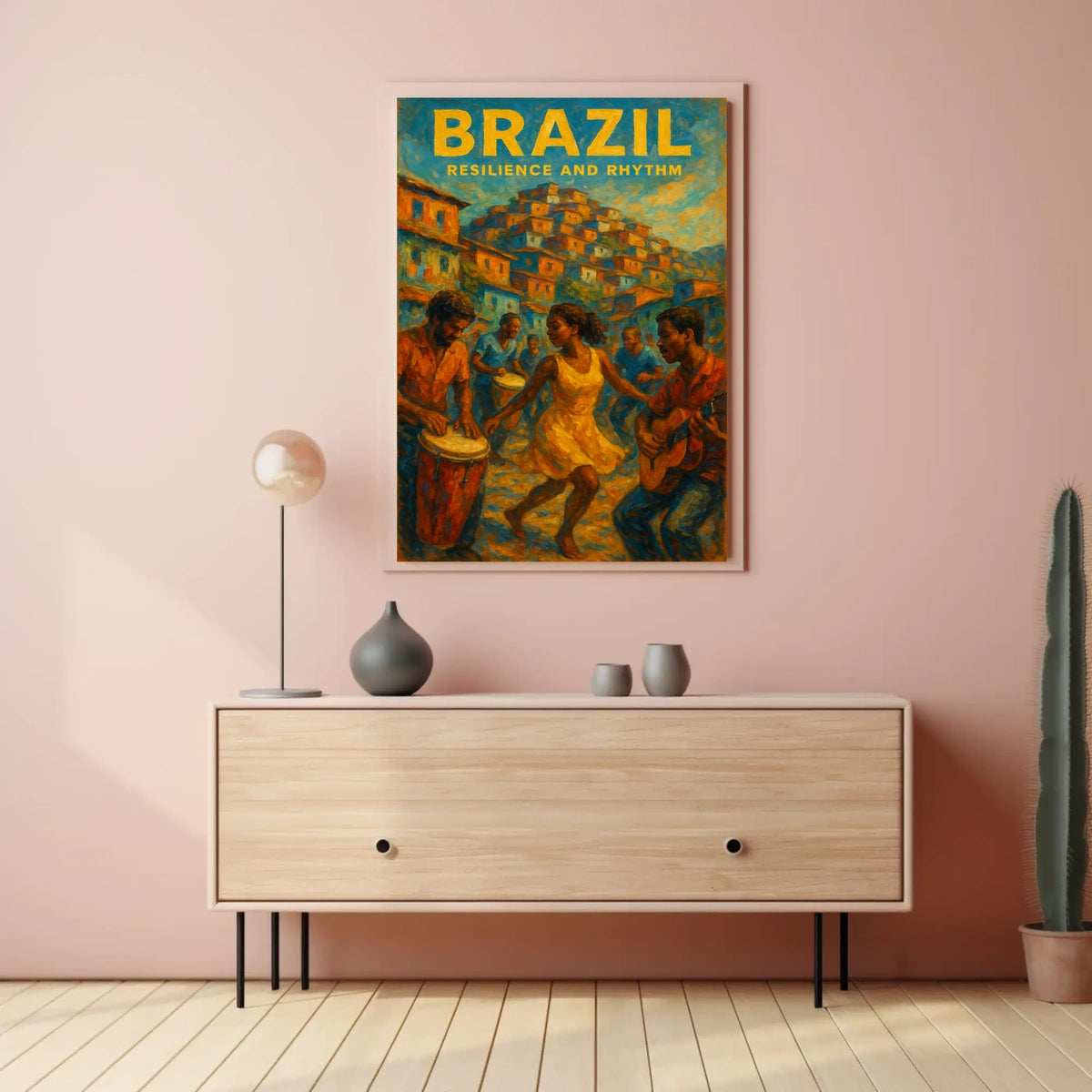 Brazil Resilience And Rhythm Poster 18x24 Wall Art Print