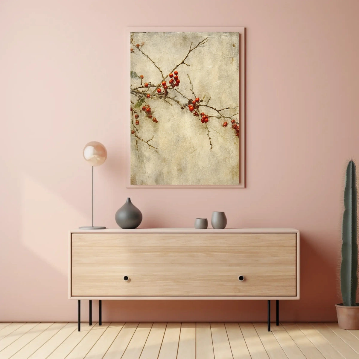 Winter Berries Poster