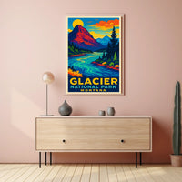 Glacier National Park Montana Poster