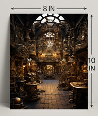 Steampunk Fantasy Workshop Poster