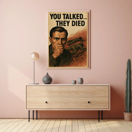 You Talked... They Died Poster