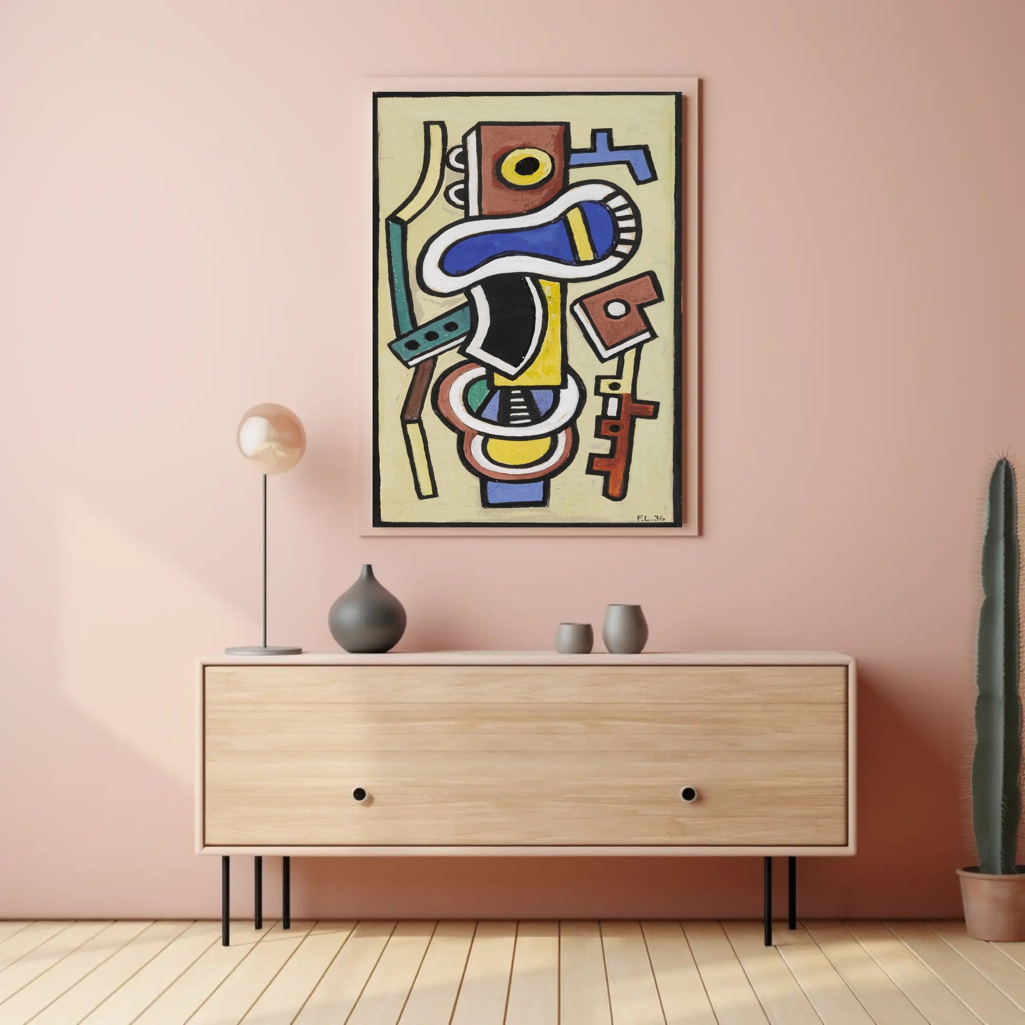 Abstract Composition Poster