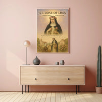 St. Rose of Lima Poster