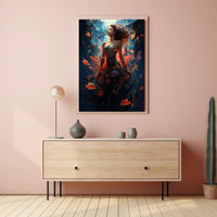 Underwater Elegance Poster