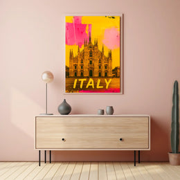 Vibrant Italy Poster