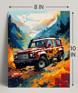 Adventure Off-Road Poster