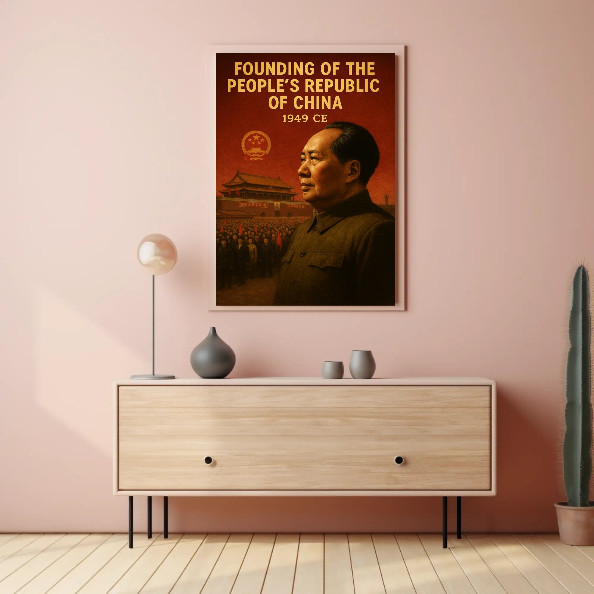 Founding of the People's Republic of China - 1949 Poster PosterGoat