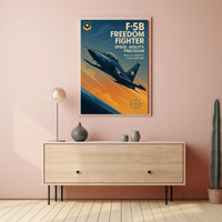 F-5B Freedom Fighter Poster