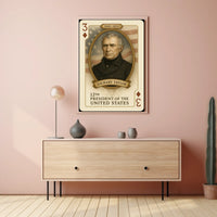 Zachary Taylor 12th President Portrait Print Poster