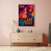 Explore the Lao Peoples Democratic Republic Poster