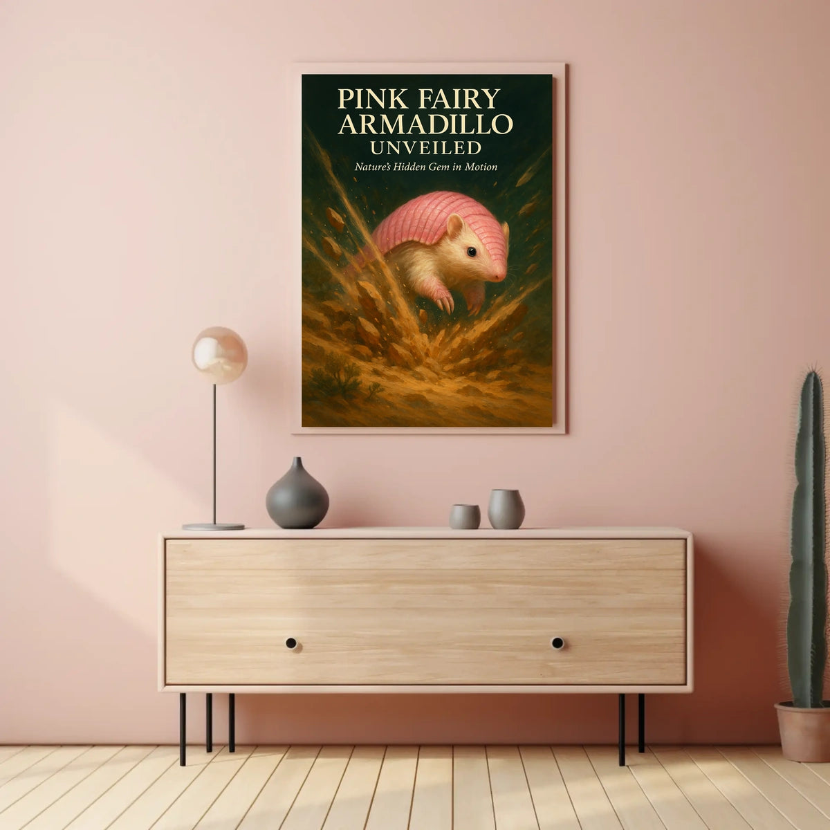 Pink Fairy Armadillo Unveiled Poster