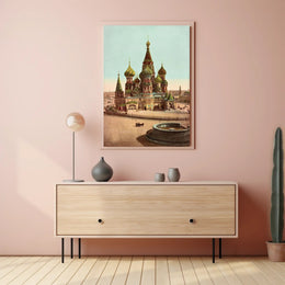Iconic Russian Architecture Poster PosterGoat