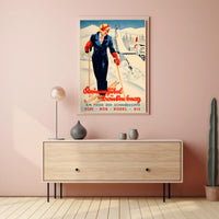Winter Sports At The Foot Of The Poster