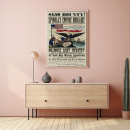 Civil War Era Military Recruitment Poster