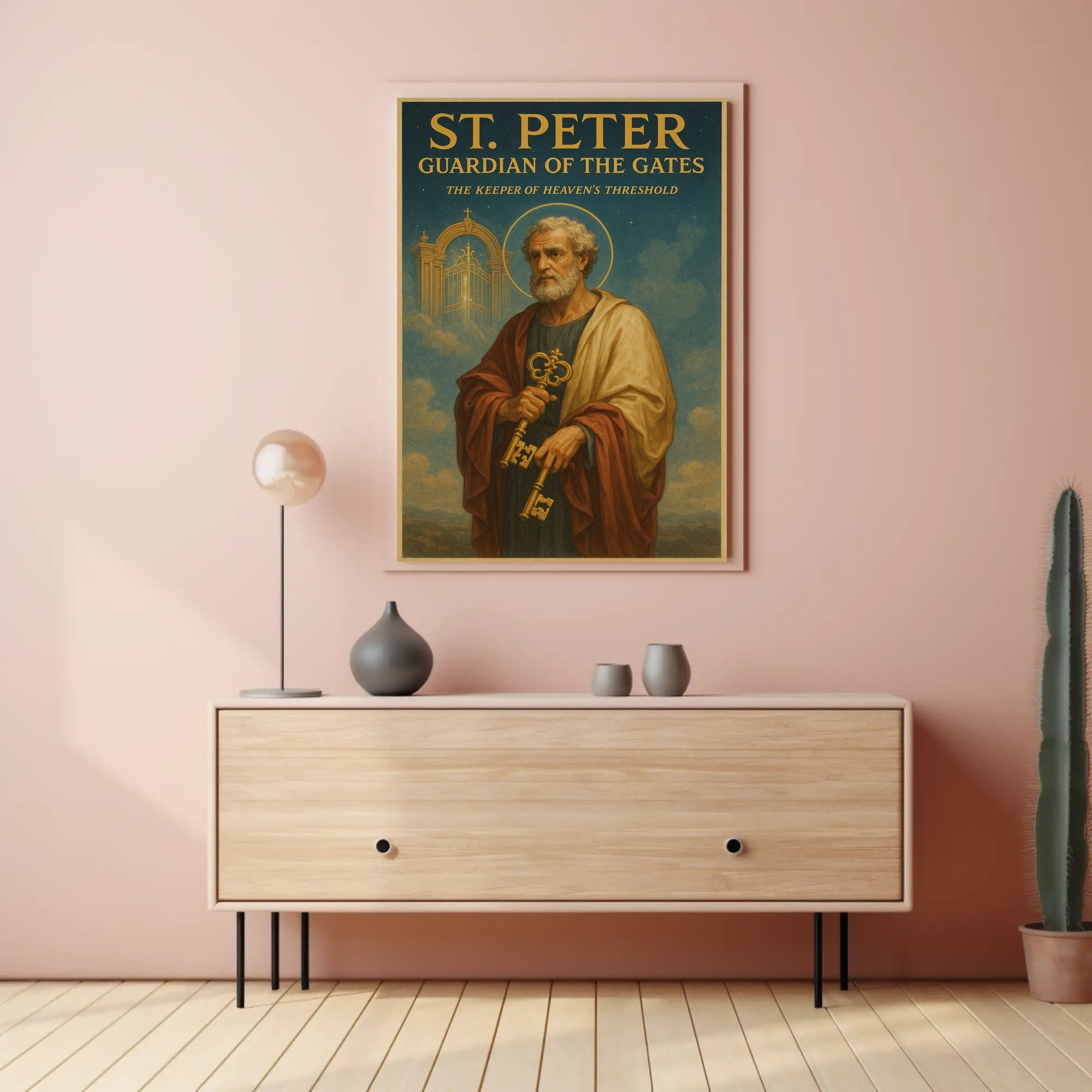 St. Peter Guardian Of The Gates Poster