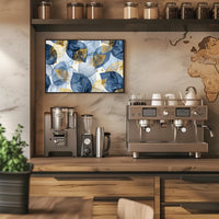 Abstract Leaves Art Poster