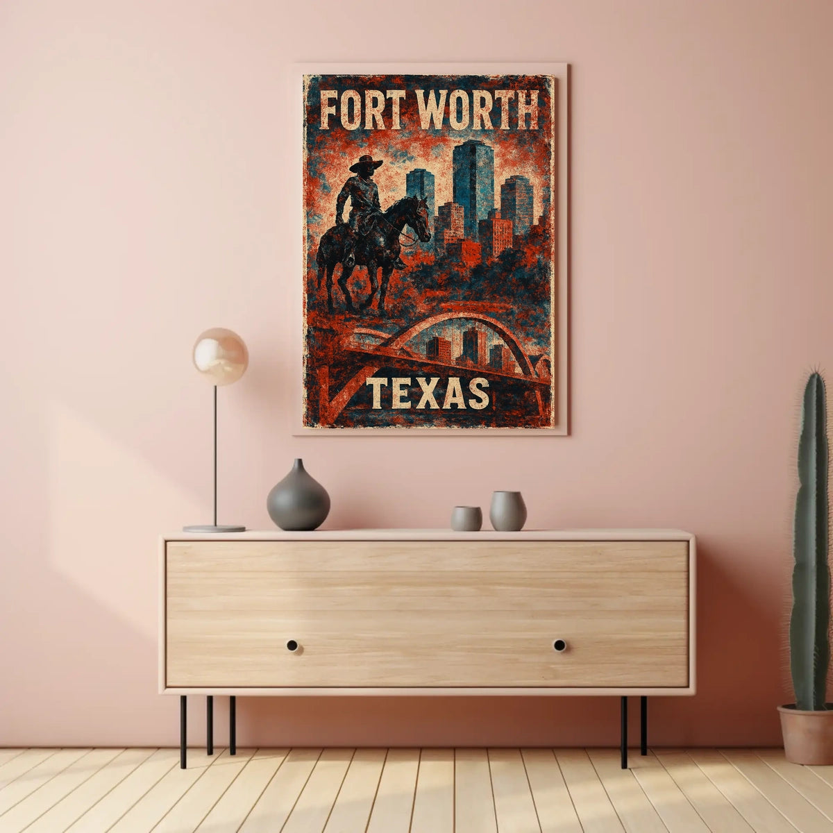 Fort Worth, Texas Poster