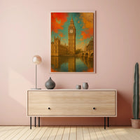 Big Ben London Dreamscape Art Travel Poster
