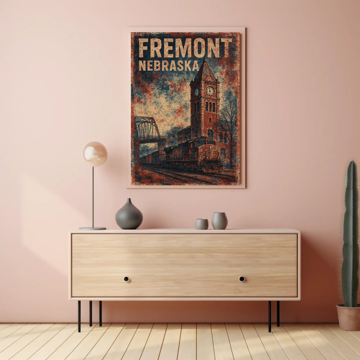 Fremont, Nebraska Poster