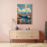 Florence Cathedral Vintage Poster