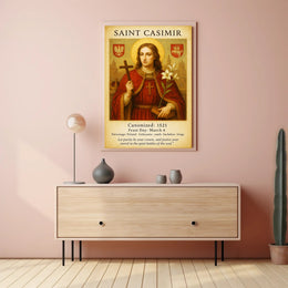 Saint Casimir Poster PosterGoat