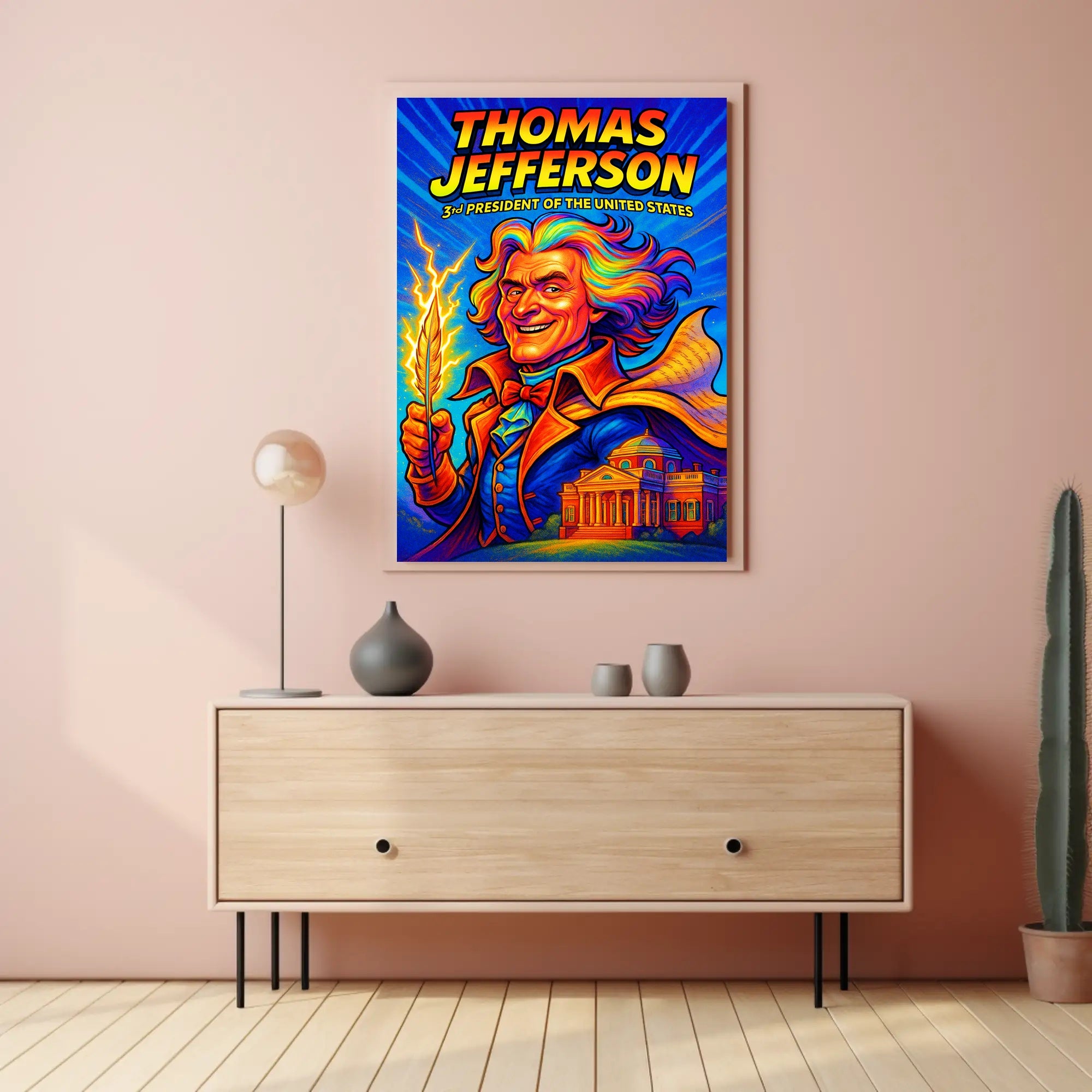 Thomas Jefferson 3rd President Poster PosterGoat
